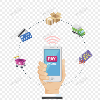電商網(wǎng)購元素素材下載-正版素材400744875